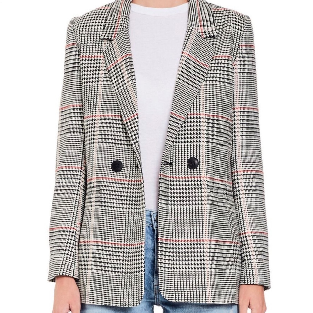 ISO: Anine Bing Madeleine blazer in gray, XS